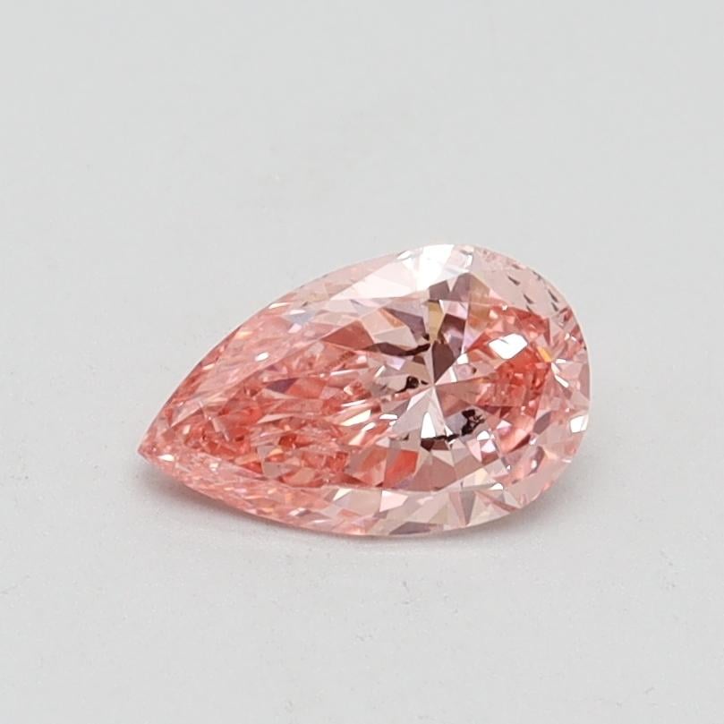 0.50 Ct. Fancy Vivid Pink Pear Lab Grown Diamond