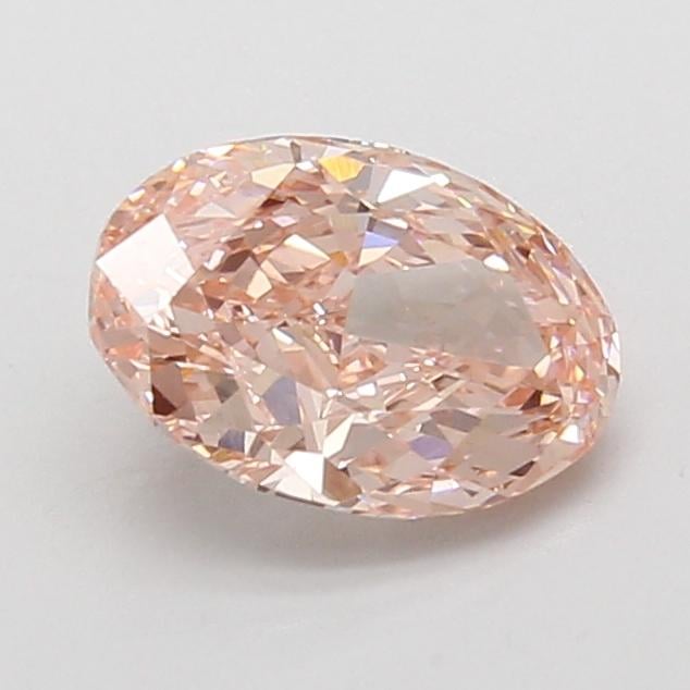 1.55 Ct. Fancy Vivid Pink Oval Lab Grown Diamond
