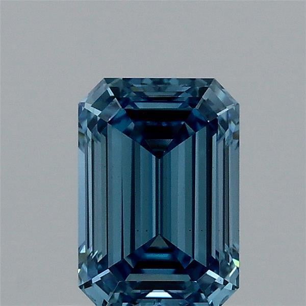 1.00 Ct. Fancy Vivid  Blue Emerald Lab Grown Diamond