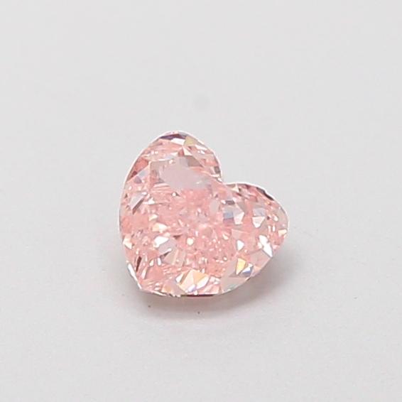 0.30 Ct. Fancy Light  Pink Heart Lab Grown Diamond