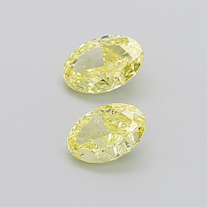 2.32 Ct. Fancy Yellow Oval Lab Grown Diamond