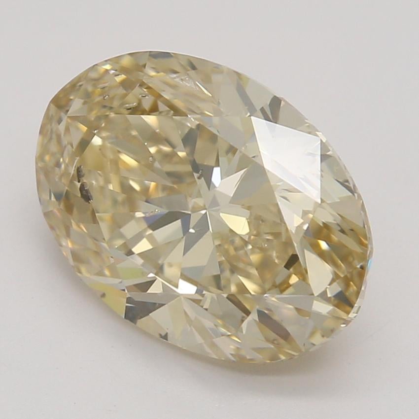 2.01 Ct. Fancy Yellow-Brown Oval Diamond