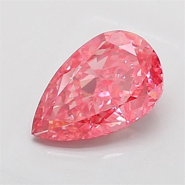 2.44 Ct. Fancy Vivid Pink Pear Lab Grown Diamond