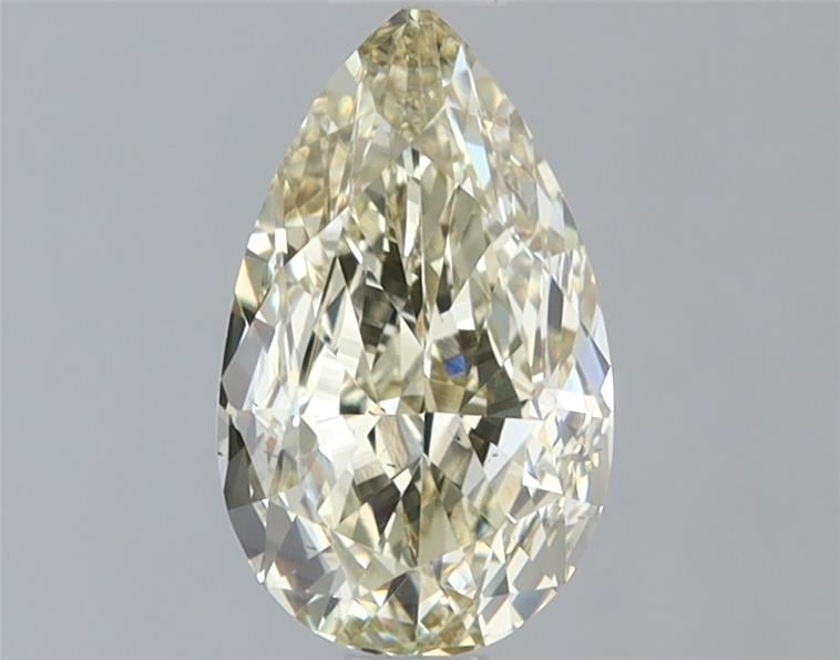 1.01 Ct. Fancy Light Yellow Pear Lab Grown Diamond