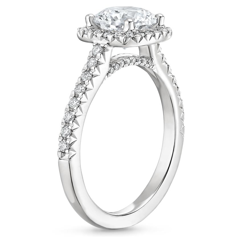 Platinum Adorned Odessa Diamond Ring (1/3 ct. tw.), large side view