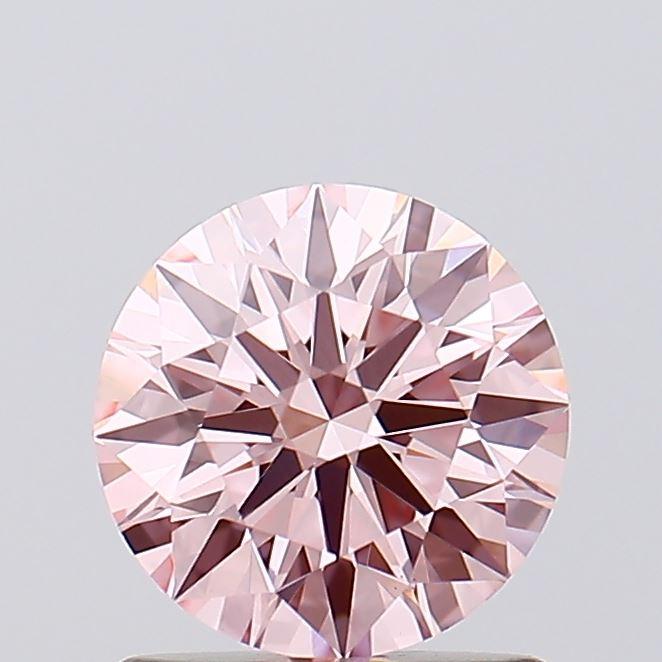 1.01 Ct. Fancy Intense Pink Round Lab Grown Diamond