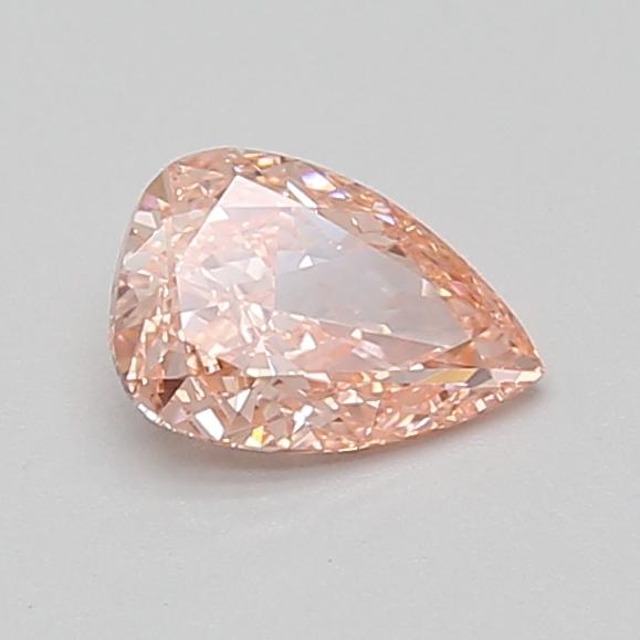 0.64 Ct. Fancy Vivid Pink Pear Lab Grown Diamond