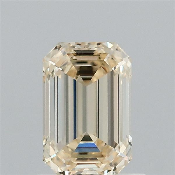 1.07 Ct. Fancy Light Yellow Emerald Lab Grown Diamond
