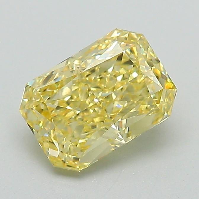 1.12 Ct. Fancy Intense Yellow Radiant Lab Grown Diamond
