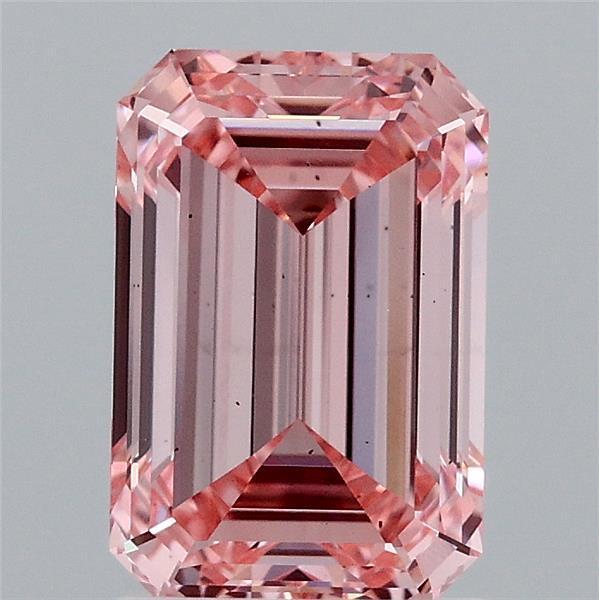 2.08 Ct. Fancy Vivid Pink Emerald Lab Grown Diamond