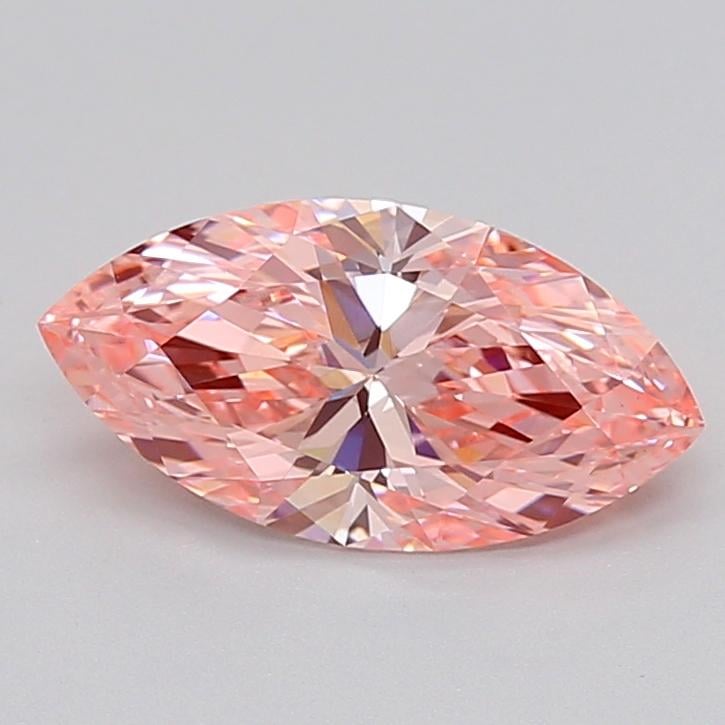 2.00 Ct. Fancy Vivid  Pink Marquise Lab Grown Diamond