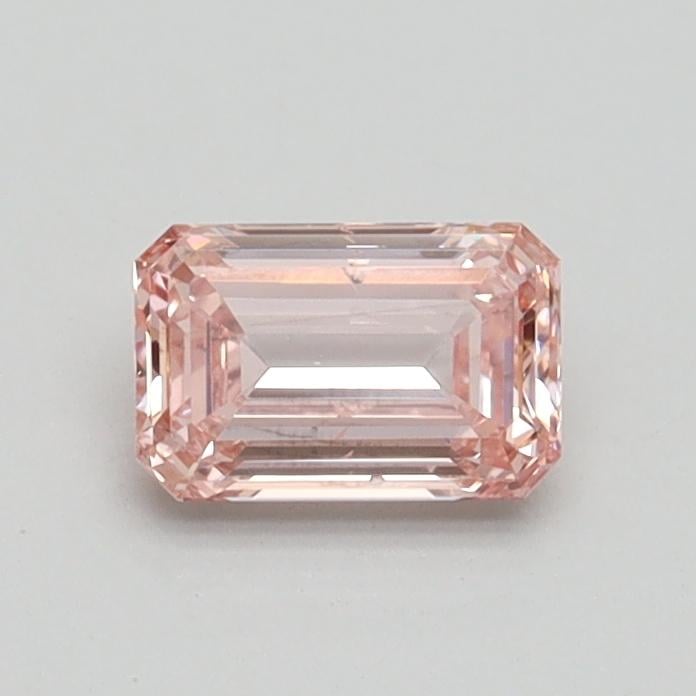 0.52 Ct. Fancy Intense Pink Emerald Lab Grown Diamond
