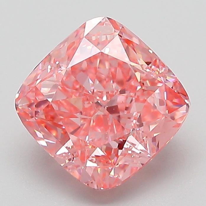 2.12 Ct. Fancy Pink Cushion Lab Grown Diamond