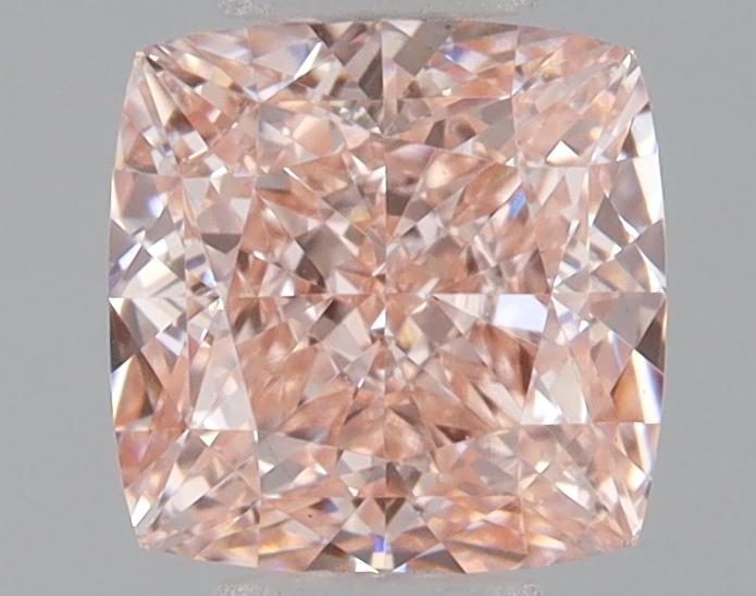 1.34 Ct. Fancy Intense Pink Cushion Lab Grown Diamond