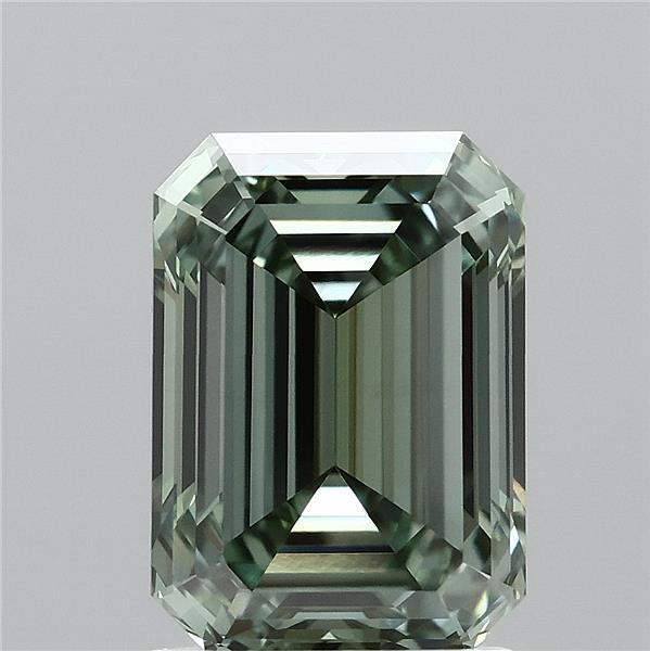 1.88 Ct. Fancy Intense Green Emerald Lab Grown Diamond