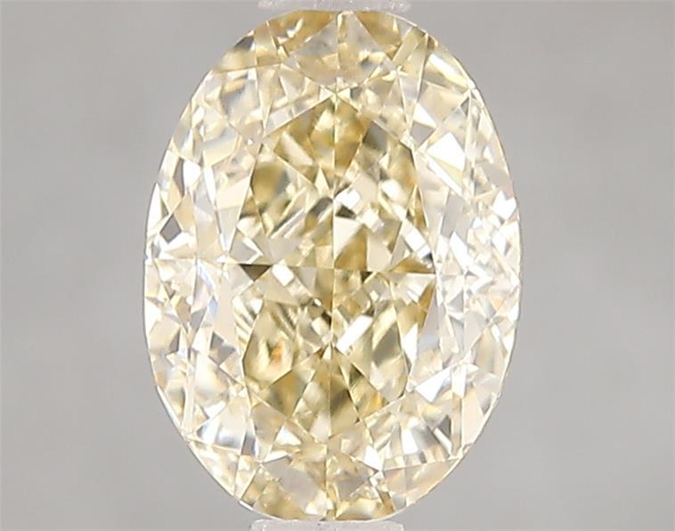 2.01 Ct. Fancy Intense Yellow Oval Lab Grown Diamond