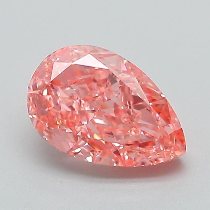1.07 Ct. Fancy Vivid Pink Pear Lab Grown Diamond