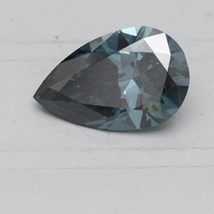 0.50 Ct. Fancy Deep Blue Pear Lab Grown Diamond