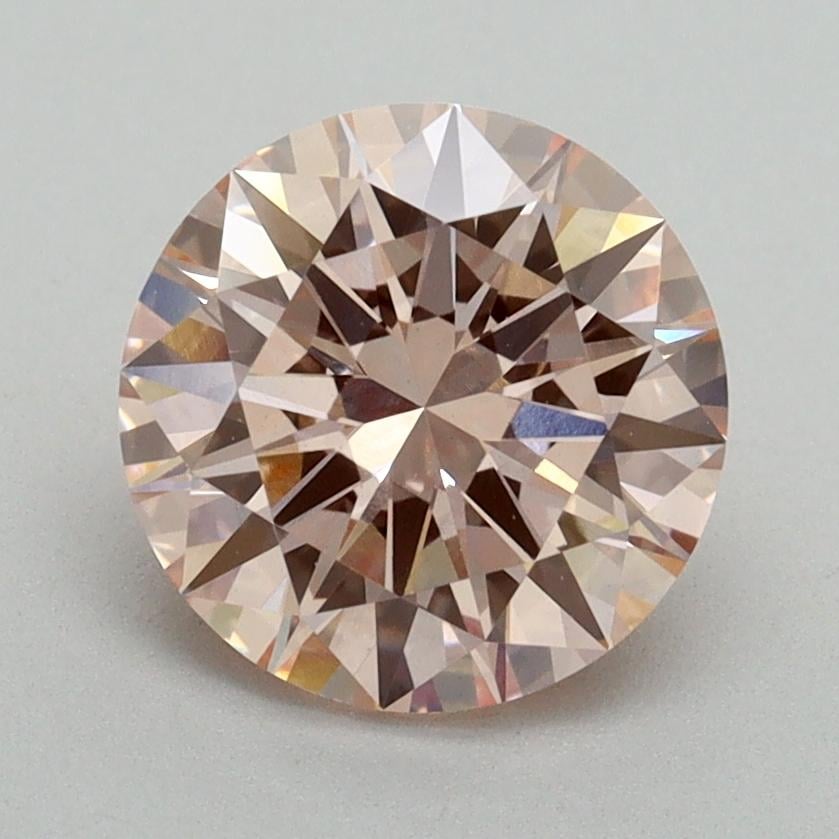 2.00 Ct. Fancy Intense Pink Round Lab Grown Diamond
