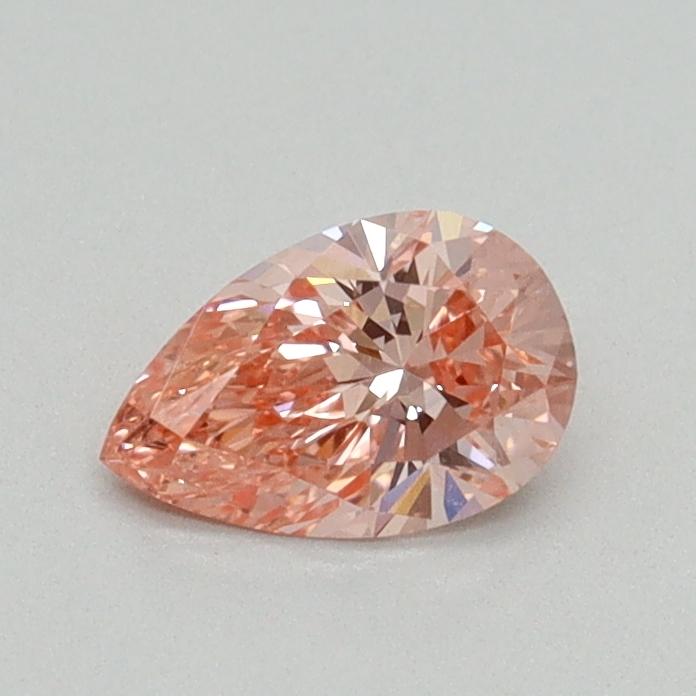 0.44 Ct. Fancy Vivid Pink Pear Lab Grown Diamond