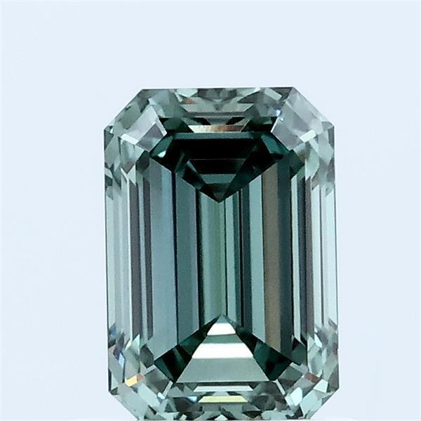 1.02 Ct. Fancy Vivid Green Emerald Lab Grown Diamond