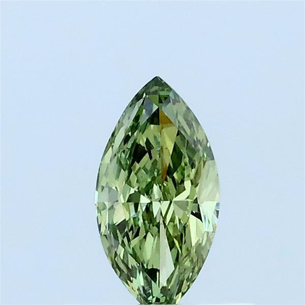 0.30 Ct. Fancy Vivid Green Marquise Lab Grown Diamond