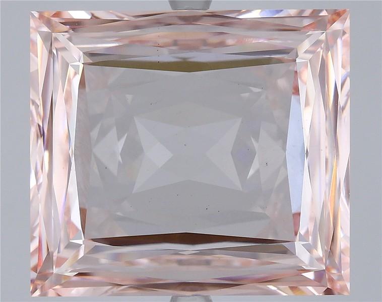 13.82 Ct. Fancy Intense Pink Radiant Lab Grown Diamond
