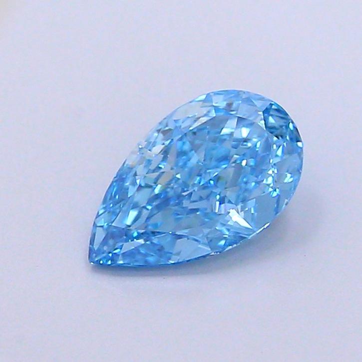 1.05 Ct. Fancy Vivid Blue Pear Lab Grown Diamond