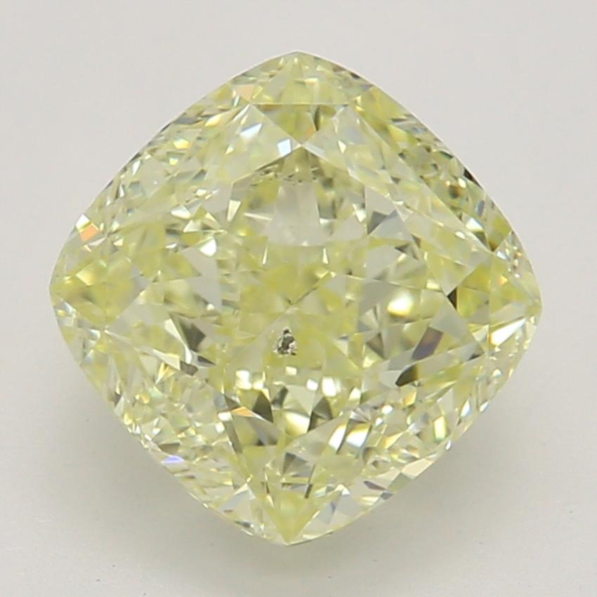 1.20 Ct. Fancy Light Yellow Cushion Diamond