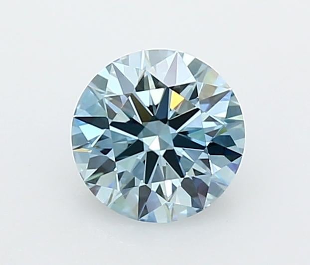 1.00 Ct. Fancy Vivid  Blue Round Lab Grown Diamond