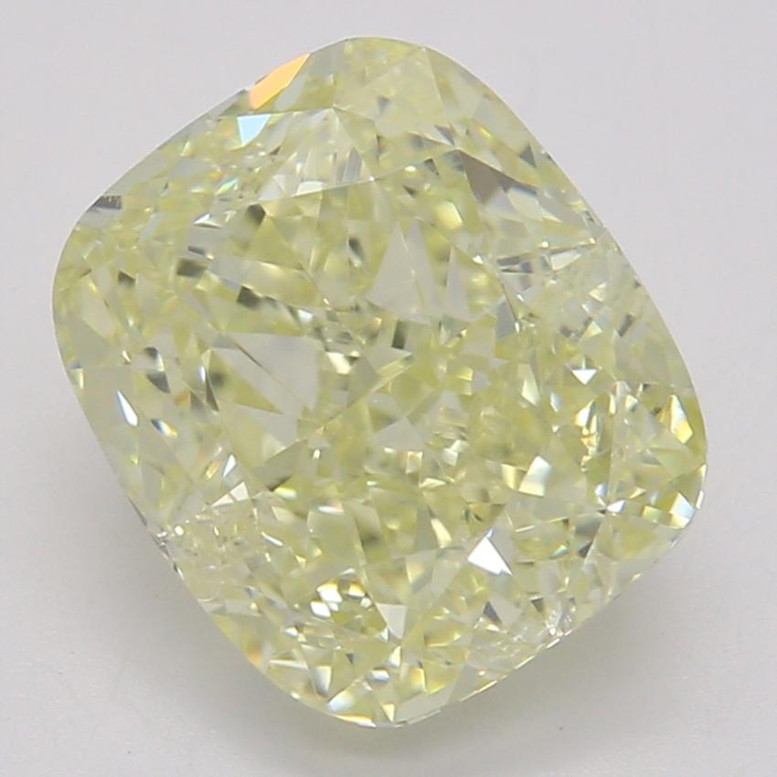 2.01 Ct. Fancy Light Yellow Cushion Diamond