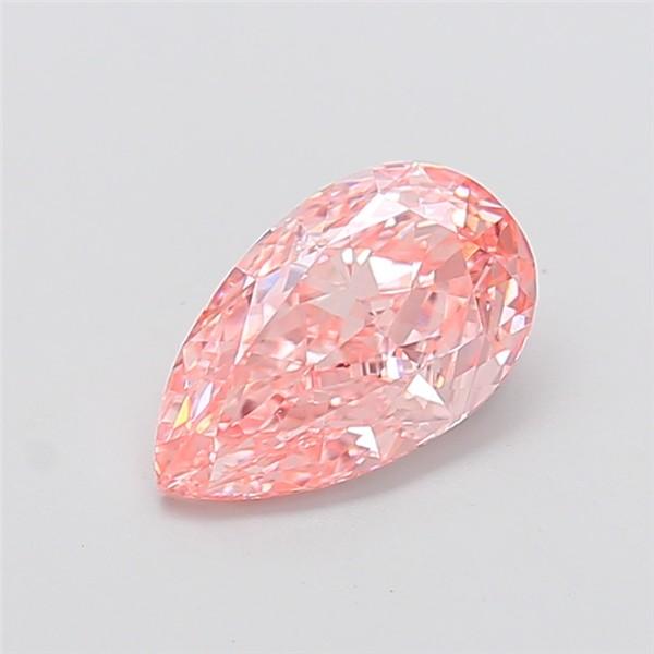 1.88 Ct. Fancy Vivid Pink Pear Lab Grown Diamond