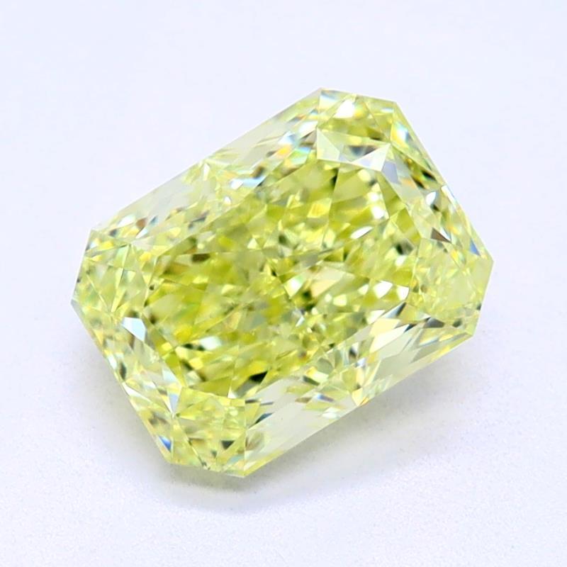 1.01 Ct. Light Yellow Radiant Diamond