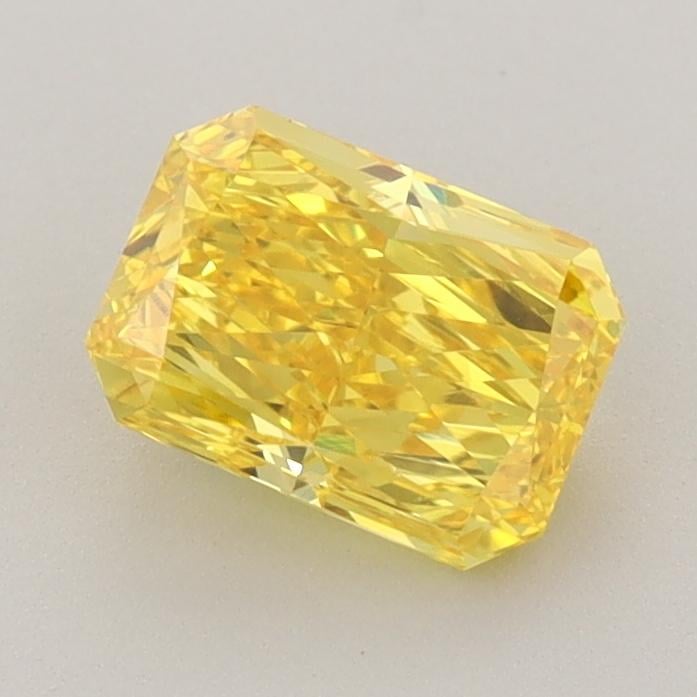 1.20 Ct. Fancy Vivid  Yellow Radiant Lab Grown Diamond