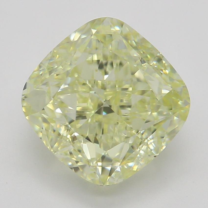 1.83 Ct. Fancy Light Yellow Cushion Diamond