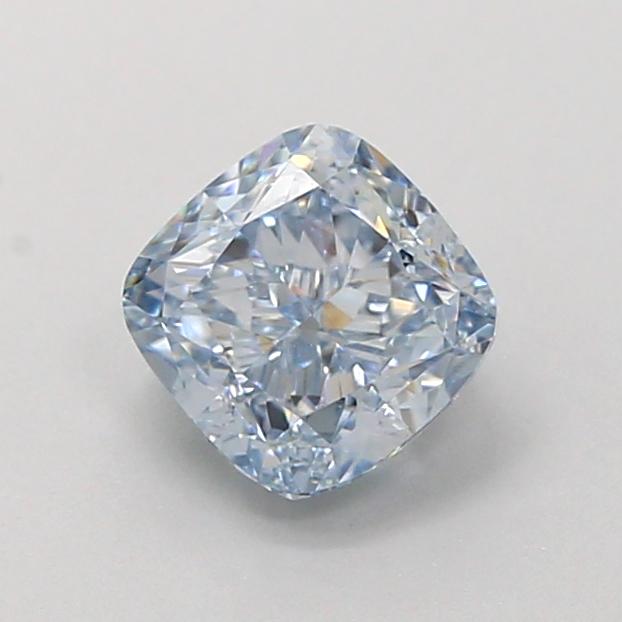 1.01 Ct. Fancy Intense  Blue Cushion Lab Grown Diamond