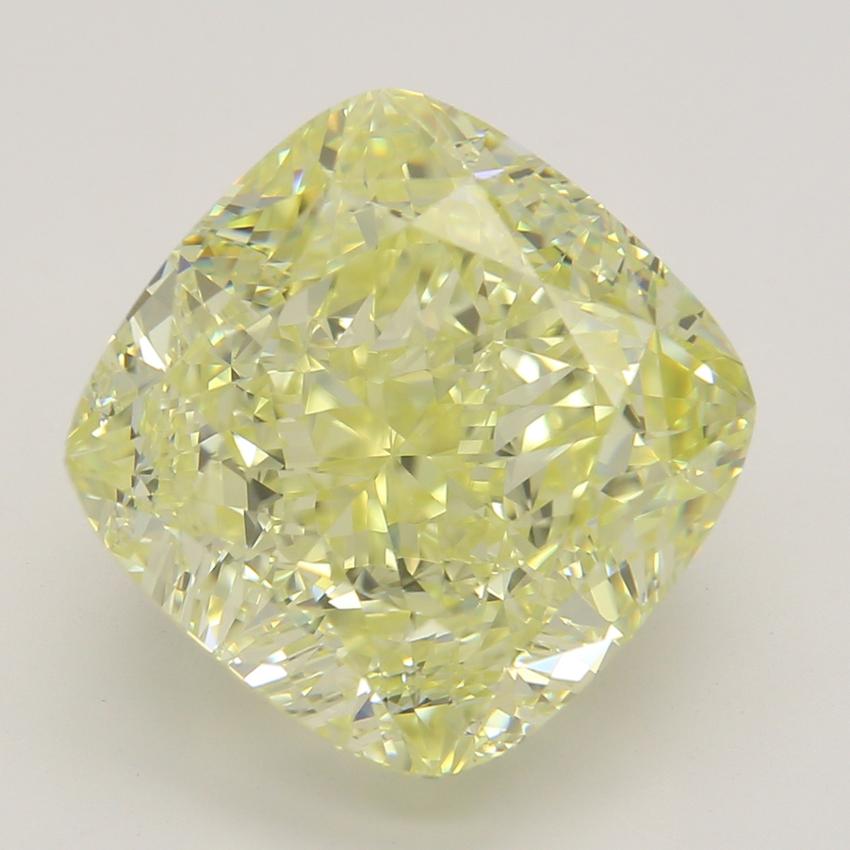 5.60 Ct. Fancy Yellow Cushion Diamond