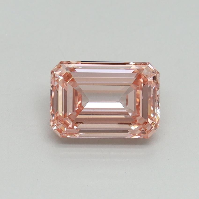 1.52 Ct. Fancy Intense Pink Emerald Lab Grown Diamond