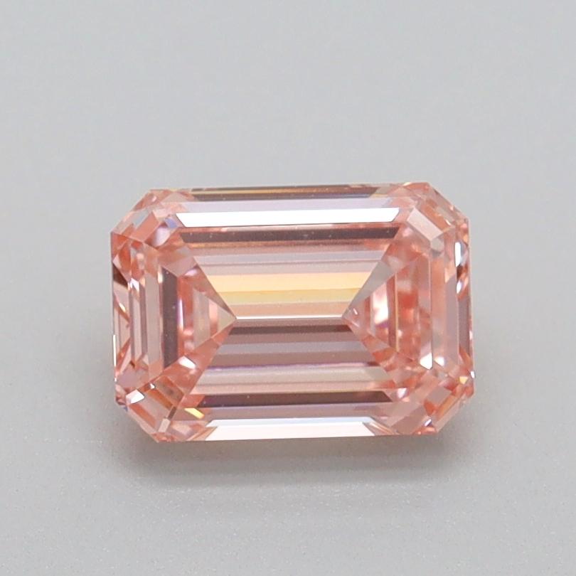 1.01 Ct. Fancy Intense Pink Emerald Lab Grown Diamond