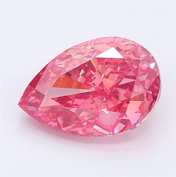 1.65 Ct. Fancy Vivid Pink Pear Lab Grown Diamond
