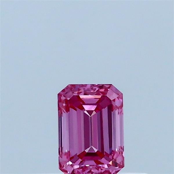 0.31 Ct. Fancy Vivid Pink Emerald Lab Grown Diamond
