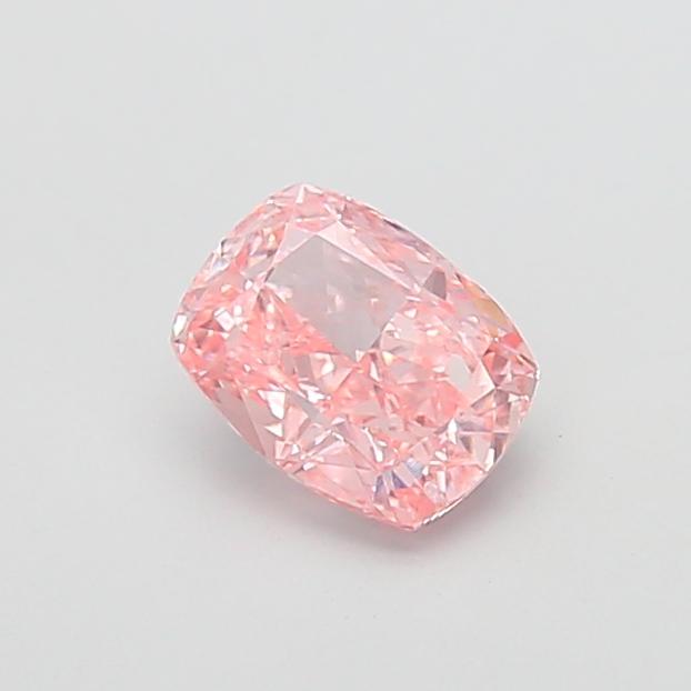 1.51 Ct. Fancy Intense  Pink Cushion Lab Grown Diamond