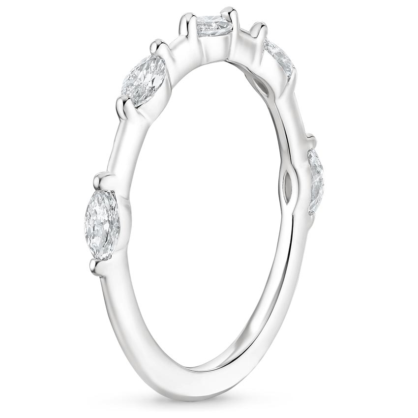 18K White Gold Aimee Marquise Diamond Ring (1/3 ct. tw.), large side view
