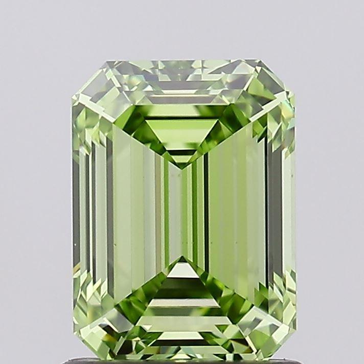 1.28 Ct. Fancy Vivid Green Emerald Lab Grown Diamond