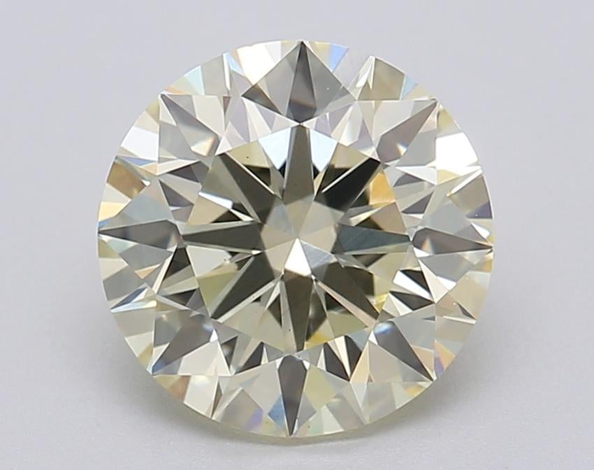 2.03 Ct. Fancy Light Yellow Round Lab Grown Diamond