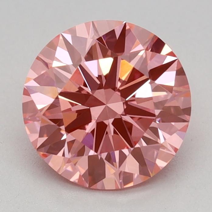 1.05 Ct. Fancy Vivid Pink Round Lab Grown Diamond