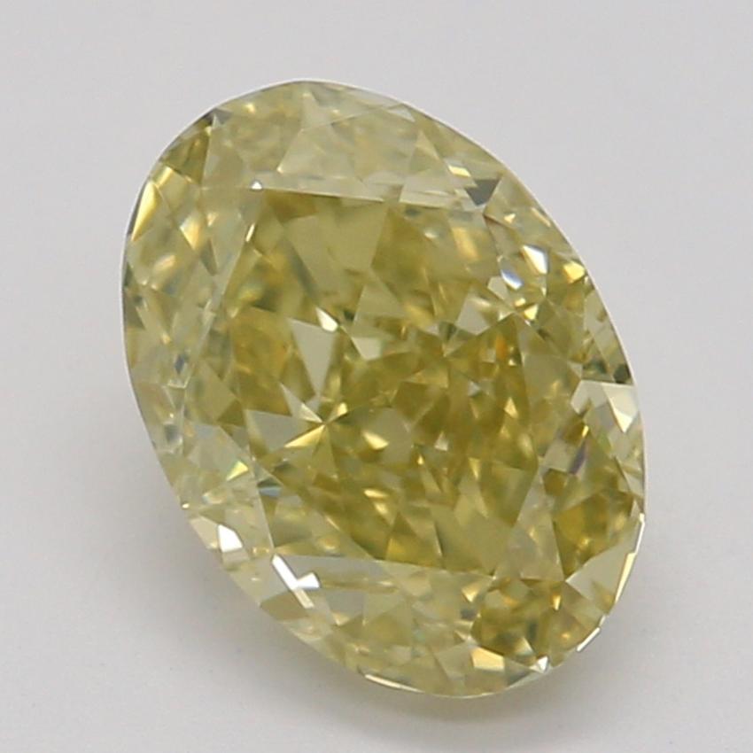 0.71 Ct. Fancy Brownish Yellow Oval Diamond