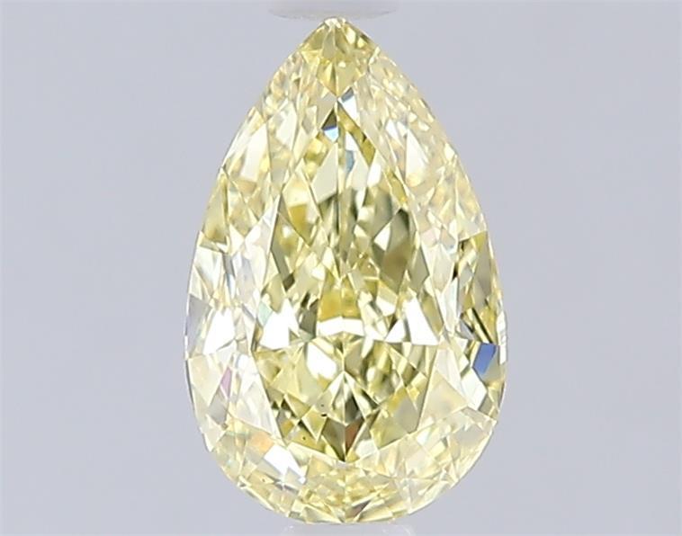 1.03 Ct. Fancy Intense  Yellow Pear Lab Grown Diamond