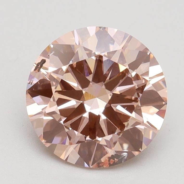 1.80 Ct. Fancy Intense Pink Round Lab Grown Diamond