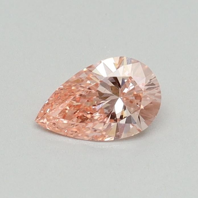 0.30 Ct. Fancy Intense Pink Pear Lab Grown Diamond